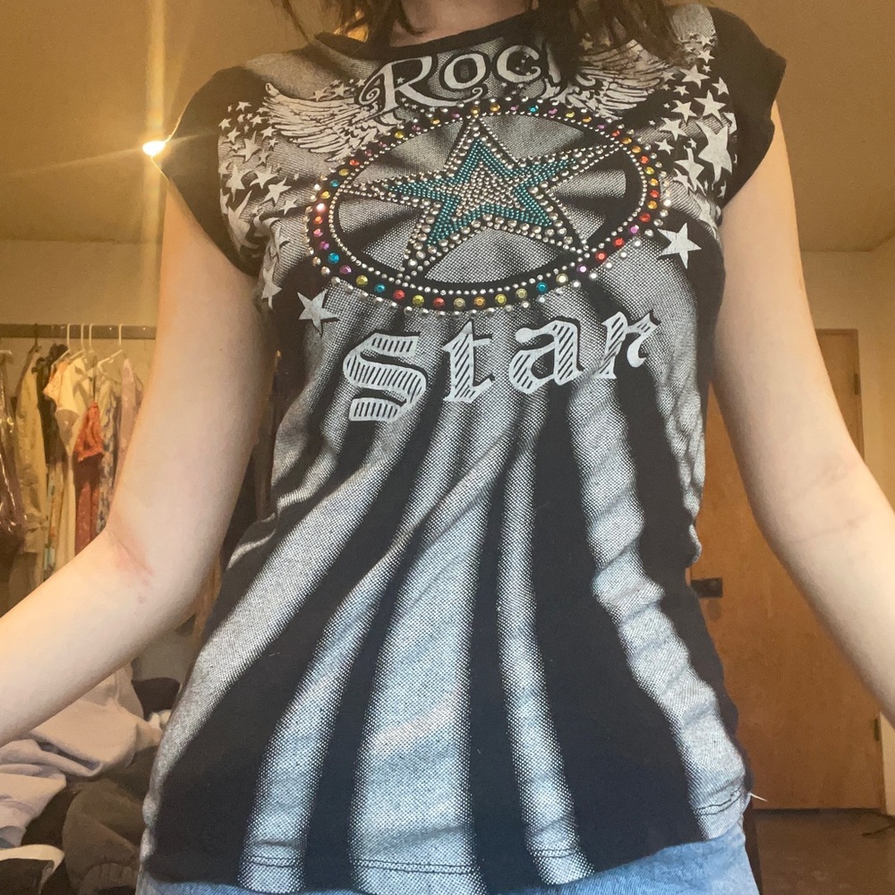 Y2K thrifted shirt